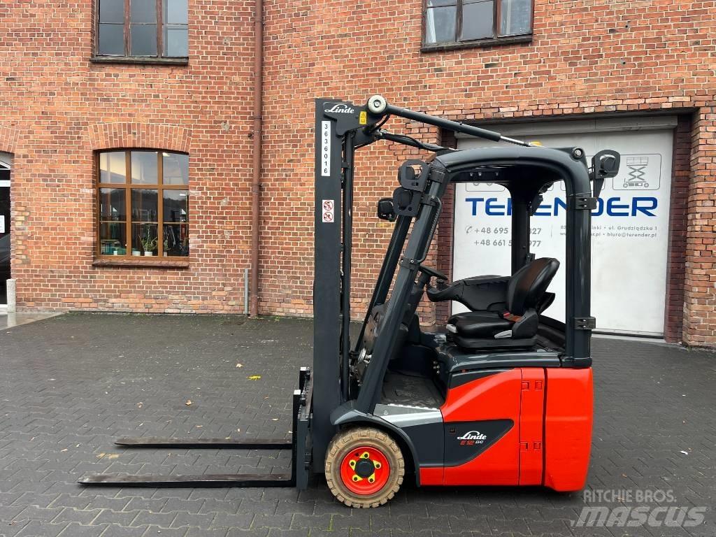 Linde E 12 電動堆高機