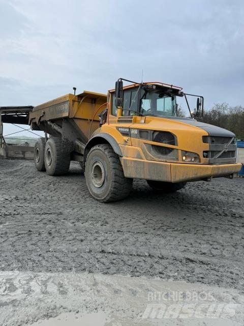 Volvo A45G 鉸接式起吊車