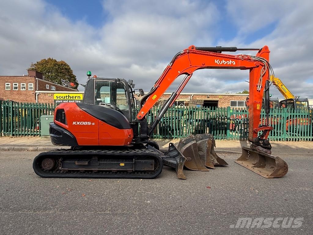 Kubota KX085-5 中型挖土機/掘鑿機/挖掘機 7t-12t