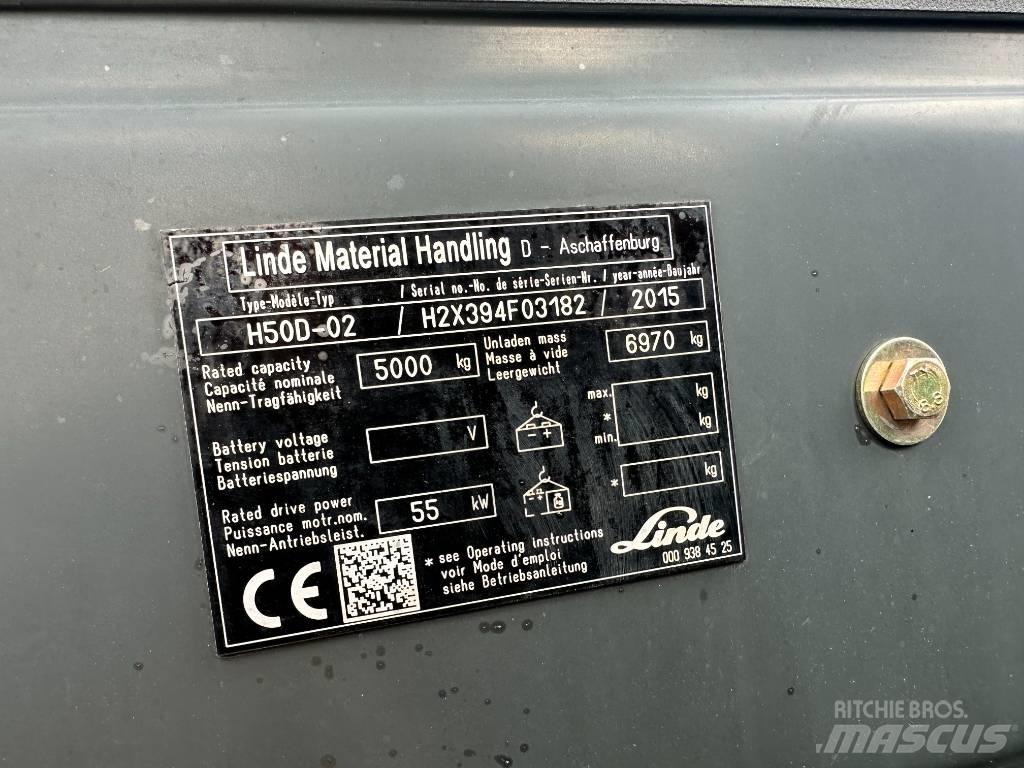 Linde H 50 D 柴油卡車