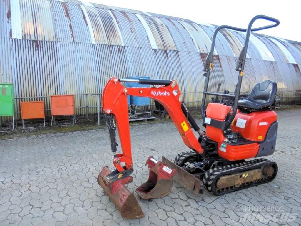 Kubota K 008-3 小型挖土機/掘鑿機<7t(小型挖掘機)