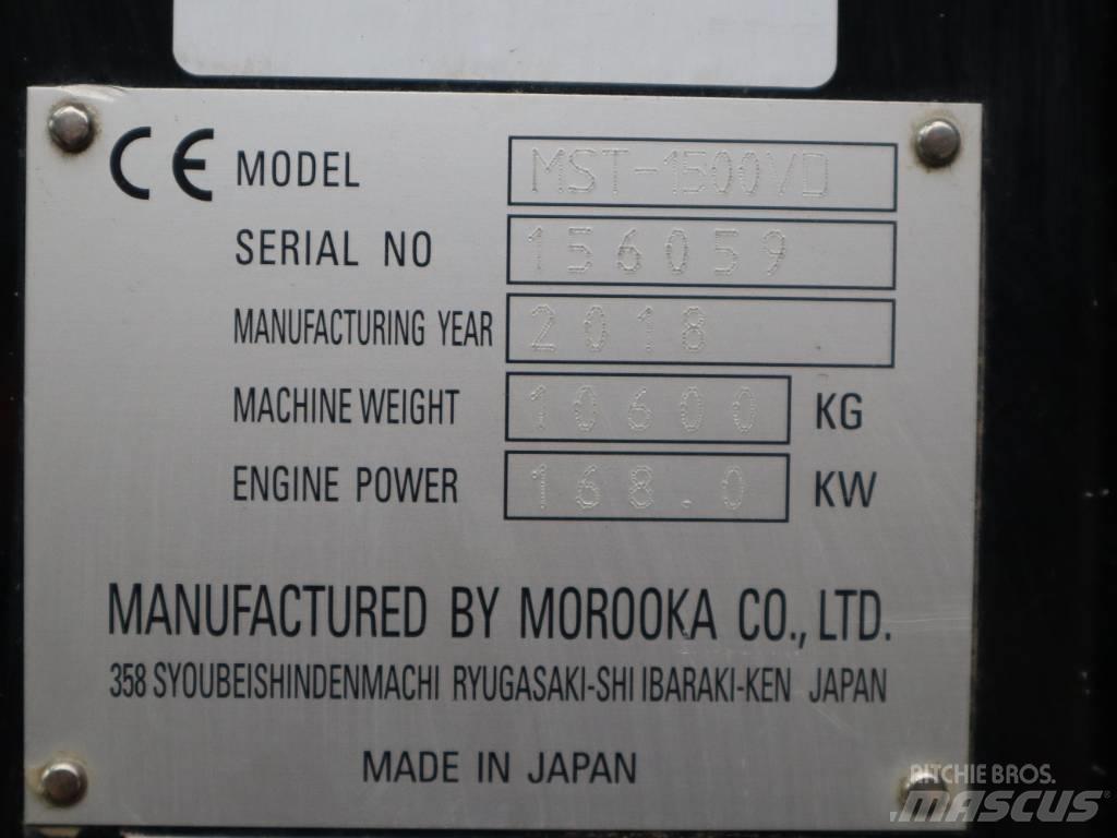 Morooka MST 1500 V D 履帶式傾卸車/翻斗車