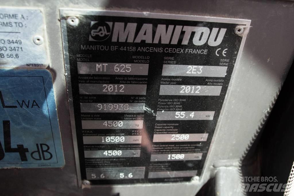 Manitou MT625 伸縮臂操作車