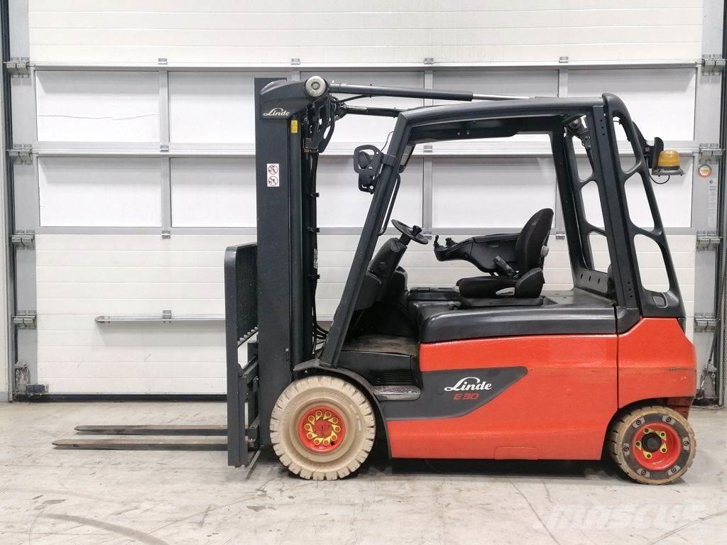 Linde E30L-01 電動堆高機