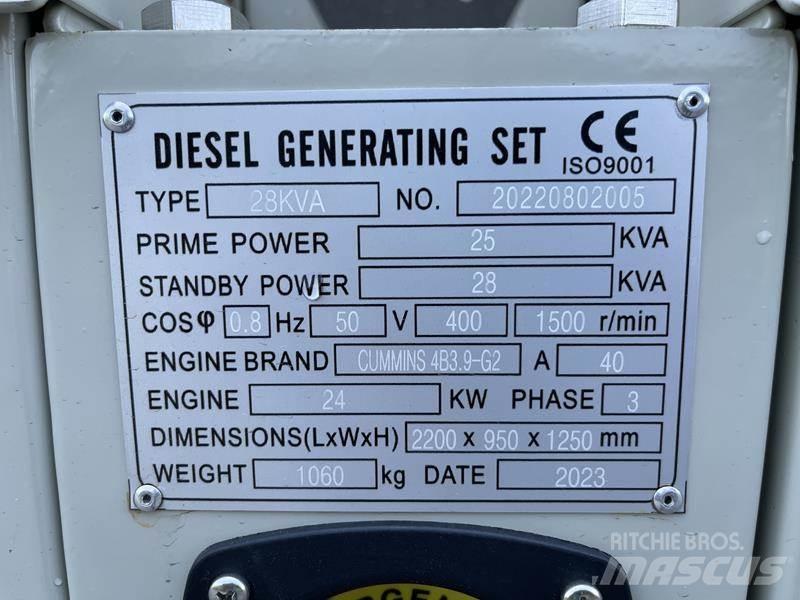 Cummins 28 kVA 柴油發電機