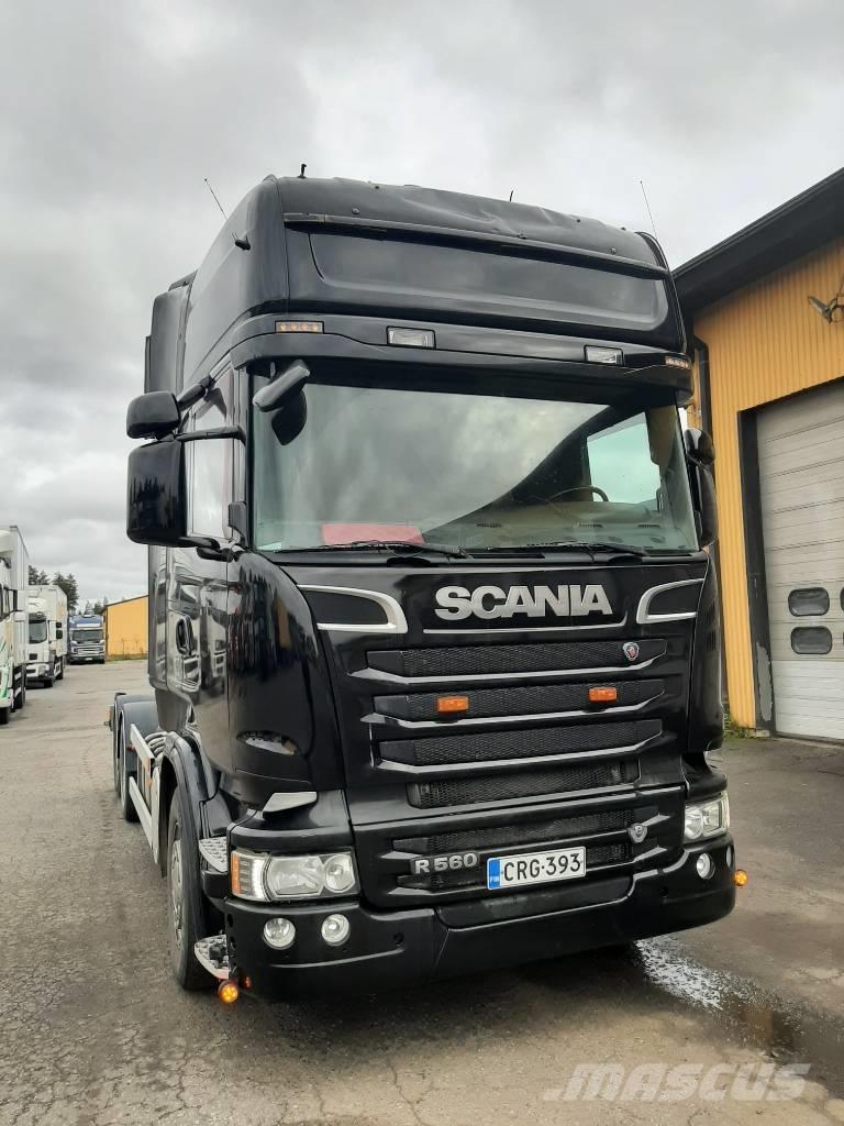 Scania R 560 吊鉤式起重車