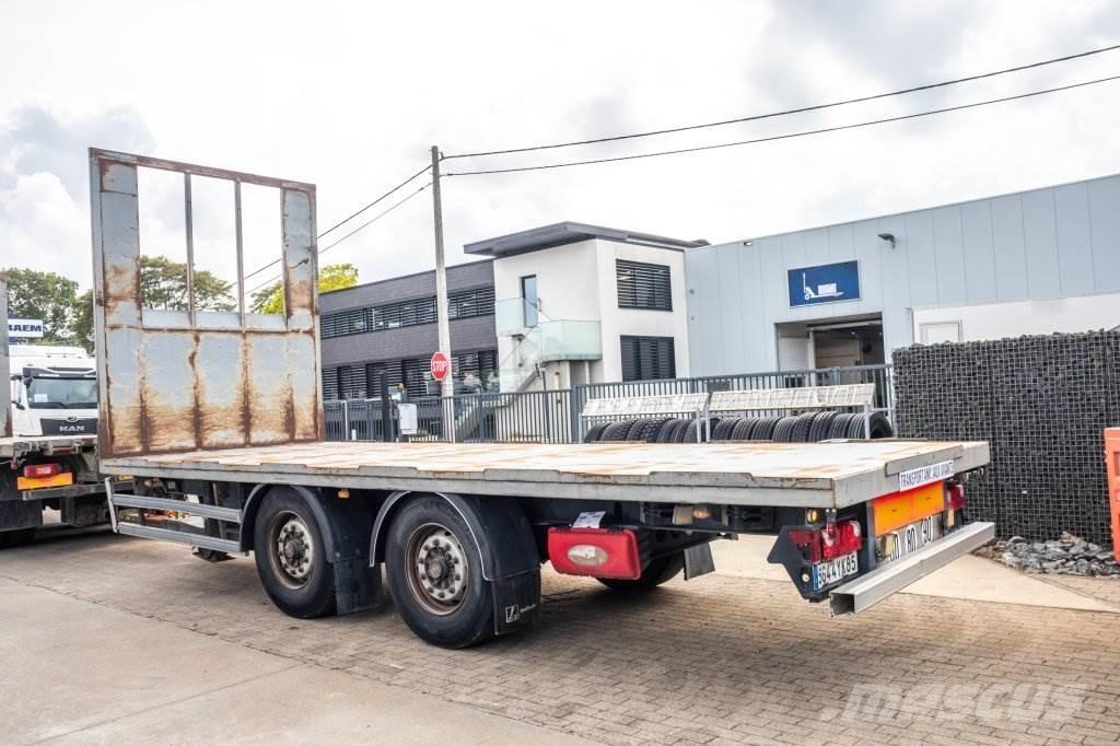 Lecitrailer RC2BD 平板式/側卸式拖車