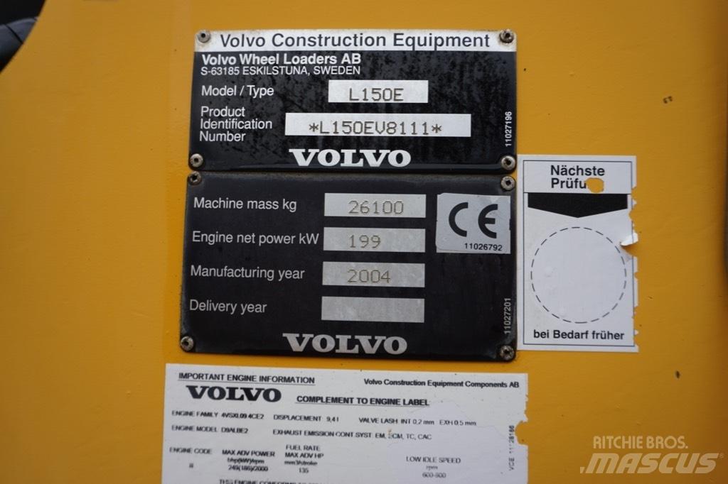 Volvo L 150 E 輪胎式裝載機