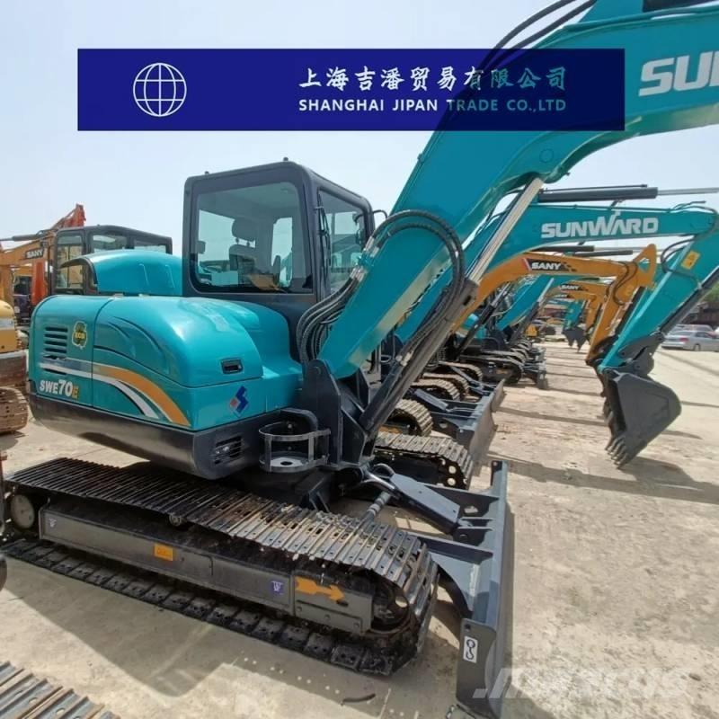 Sunward SWE 70 E 中型挖土機/掘鑿機/挖掘機 7t-12t