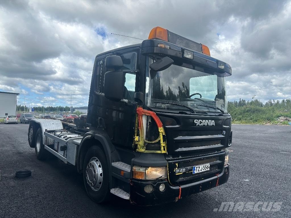 Scania P420 6x2*4 吊鉤式起重車