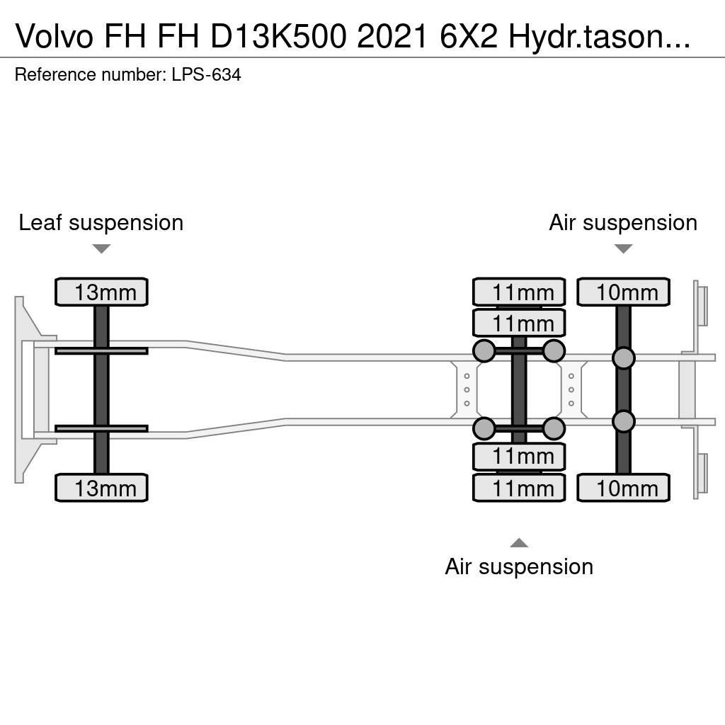 Volvo FH 起重可拆卸式卡車