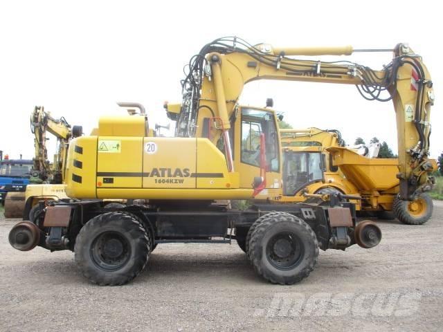 Atlas 1604 ZW 旋轉式挖土機/掘鑿機/挖掘機