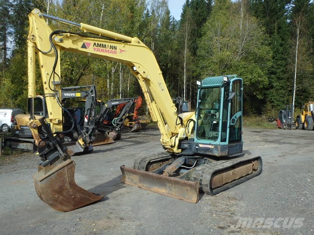 Yanmar Vio 75 A 中型挖土機/掘鑿機/挖掘機 7t-12t