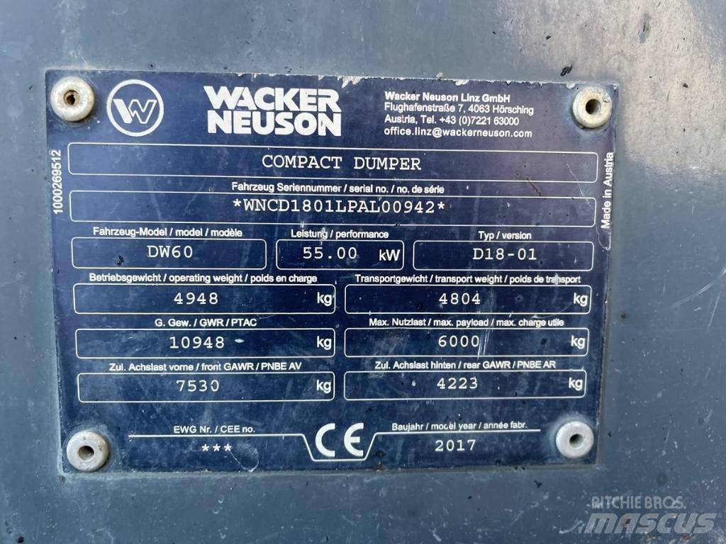 Wacker Neuson DW60 側卸礦車