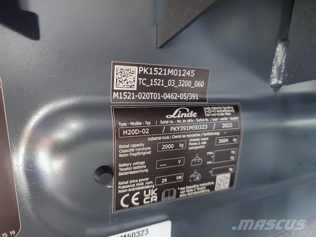 Linde H 20 D 柴油卡車