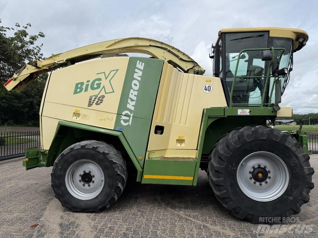 Krone Big X V8 自走式飼料採集機