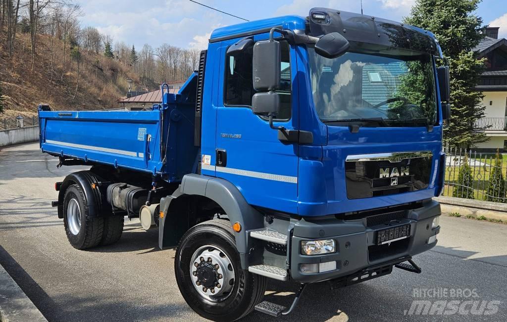 MAN TGM 18.290 4X4 傾卸式卡車