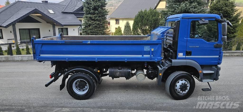 MAN TGM 18.290 4X4 傾卸式卡車