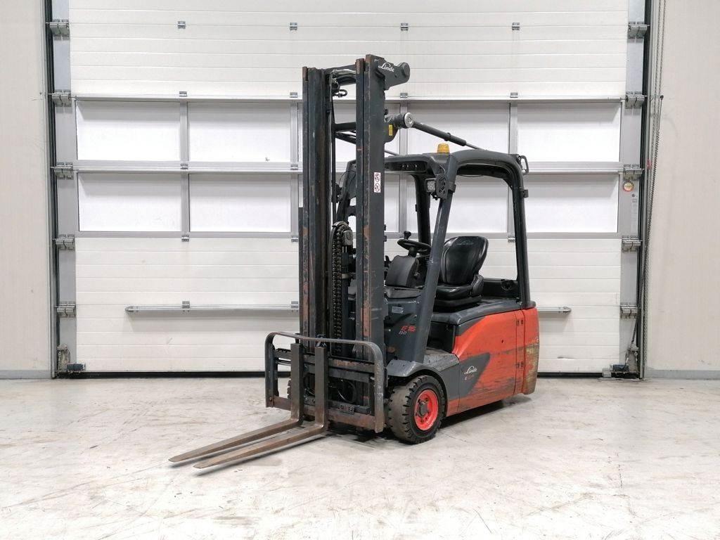 Linde E16L-02 電動堆高機