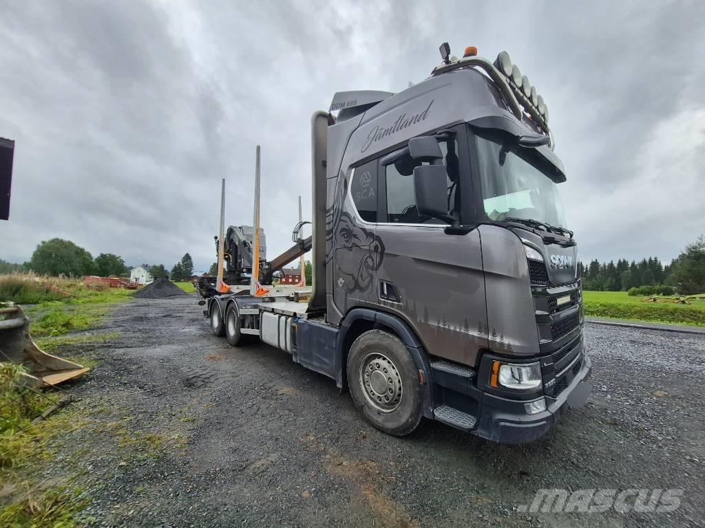 Scania R 650 木材貨車