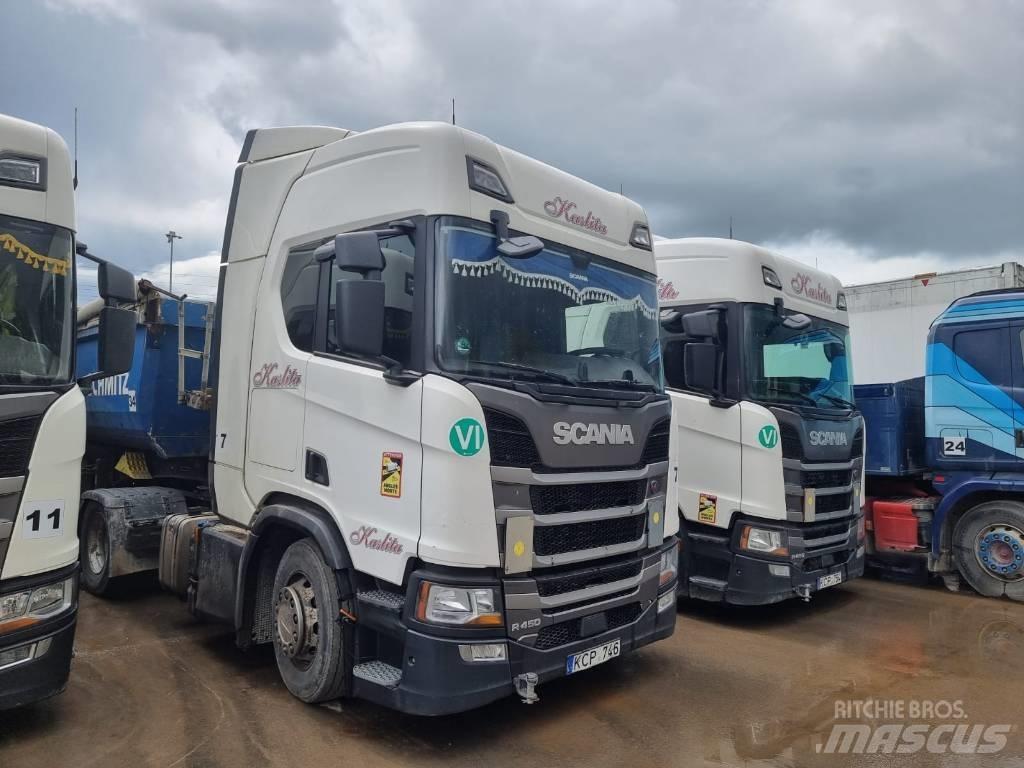 Scania R 450 曳引機組件