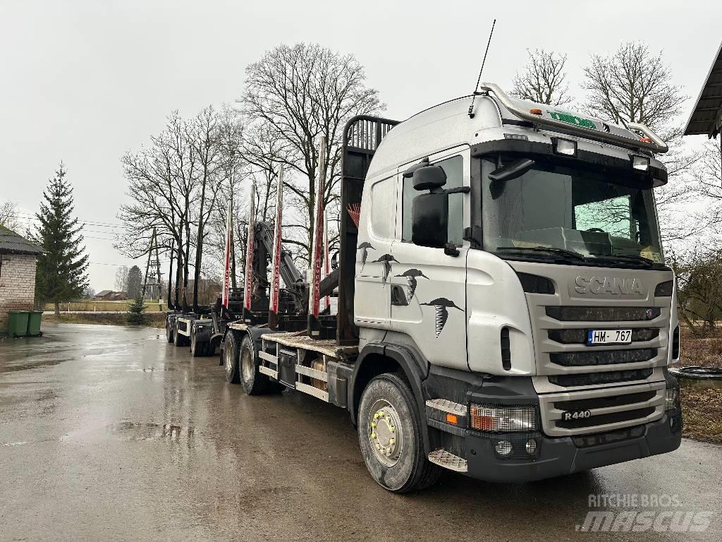 Scania R440 木材貨車
