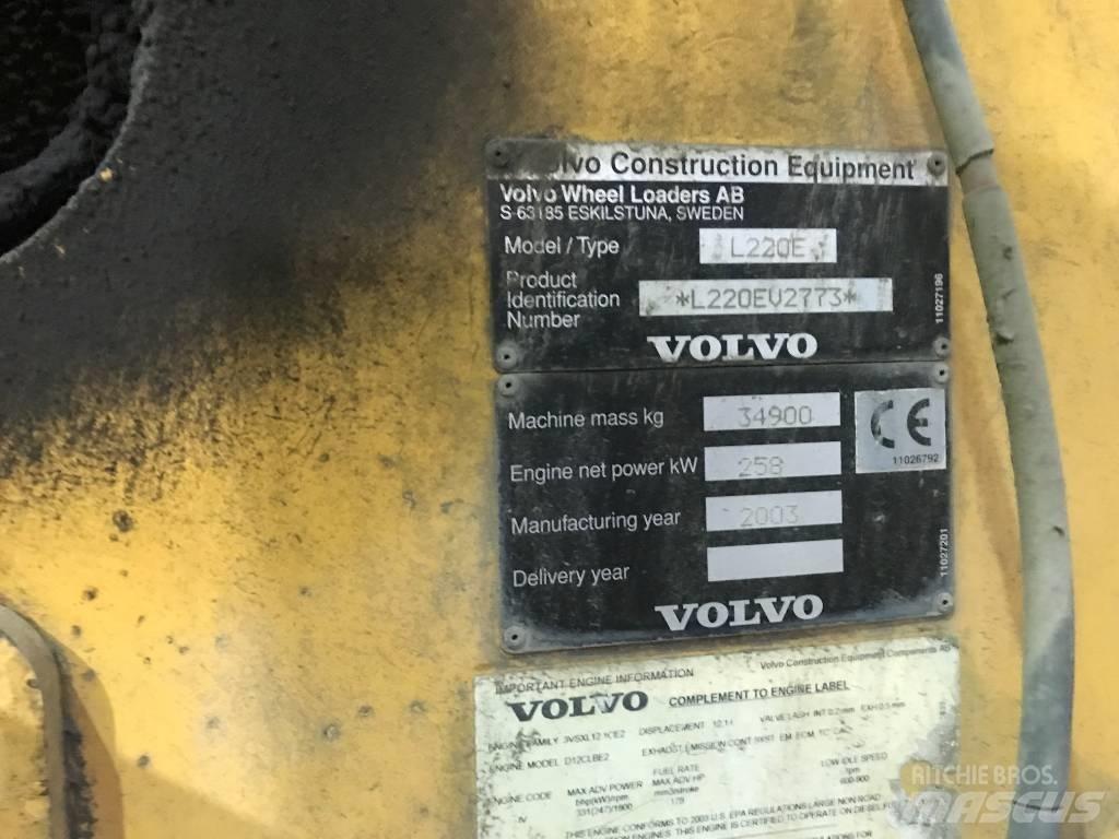 Volvo L 220 E 輪胎式裝載機
