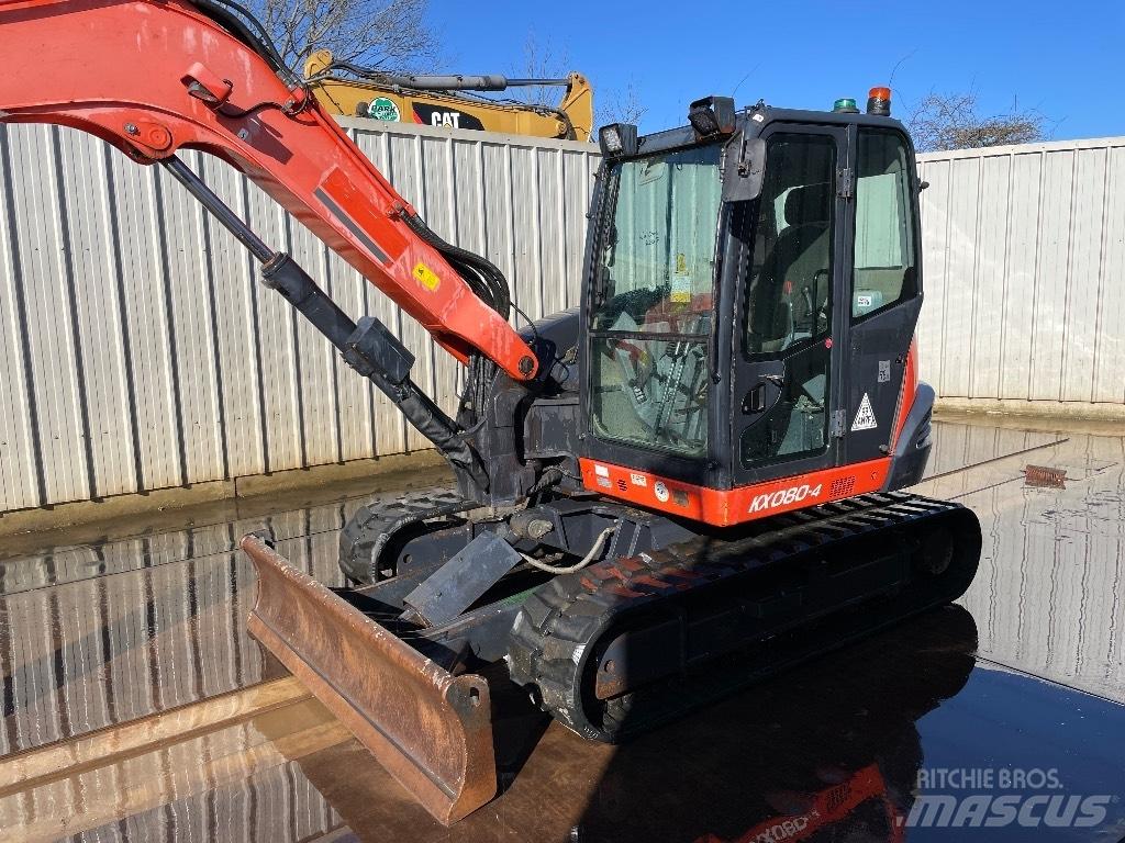 Kubota KX 080-4 中型挖土機/掘鑿機/挖掘機 7t-12t