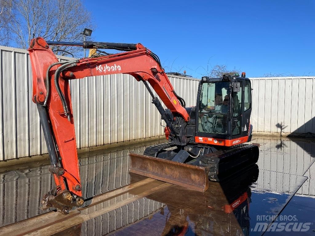 Kubota KX 080-4 中型挖土機/掘鑿機/挖掘機 7t-12t