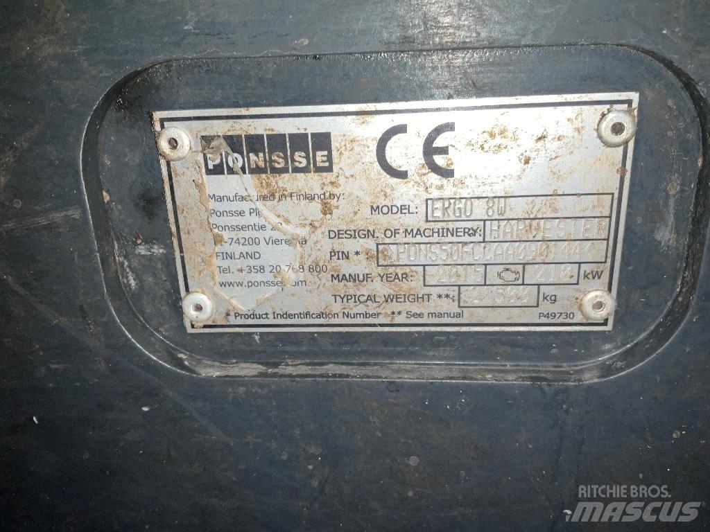 Ponsse ERGO 8W 收穫機