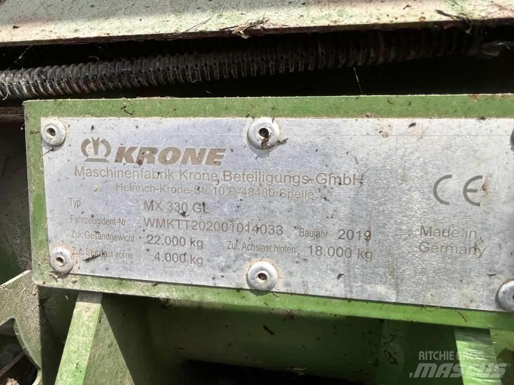 Krone MX 330 GL 自走式飼料採集機