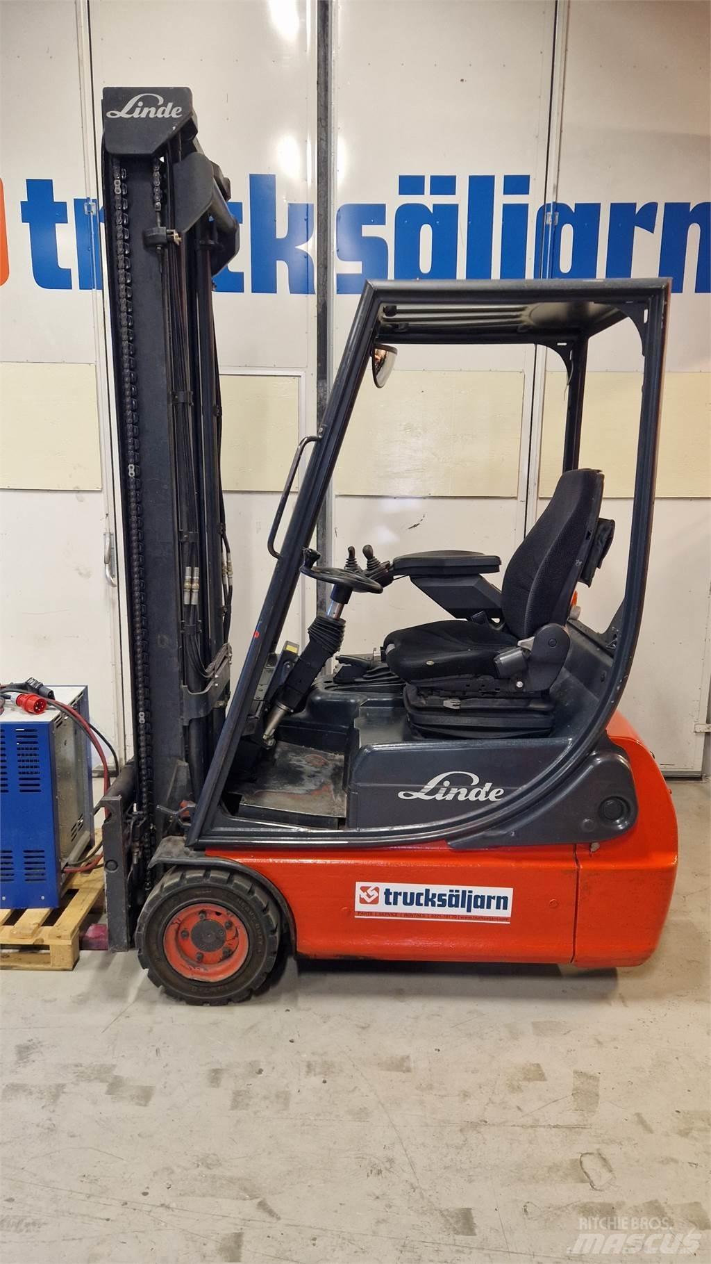 Linde E16C -02 電動堆高機