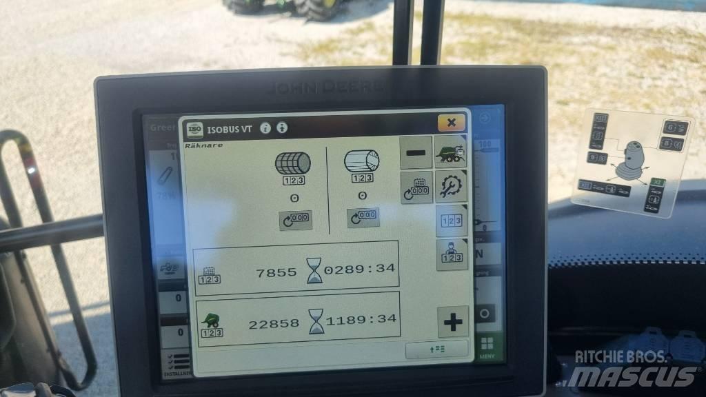 John Deere C441R 圓型牧草打包機