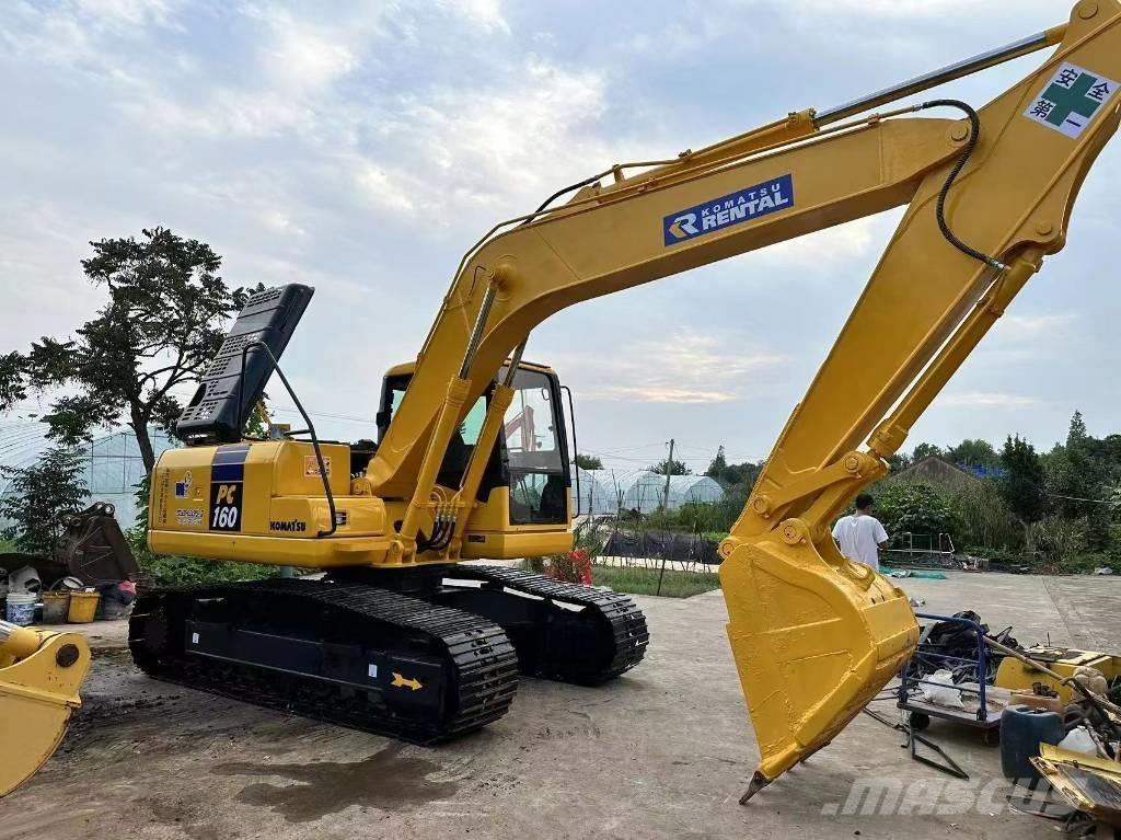 Komatsu PC 160 履帶式 挖土機/掘鑿機/挖掘機