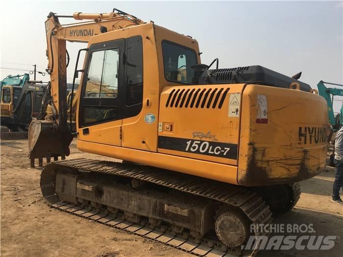 Hyundai R150LC-7 履帶式 挖土機/掘鑿機/挖掘機