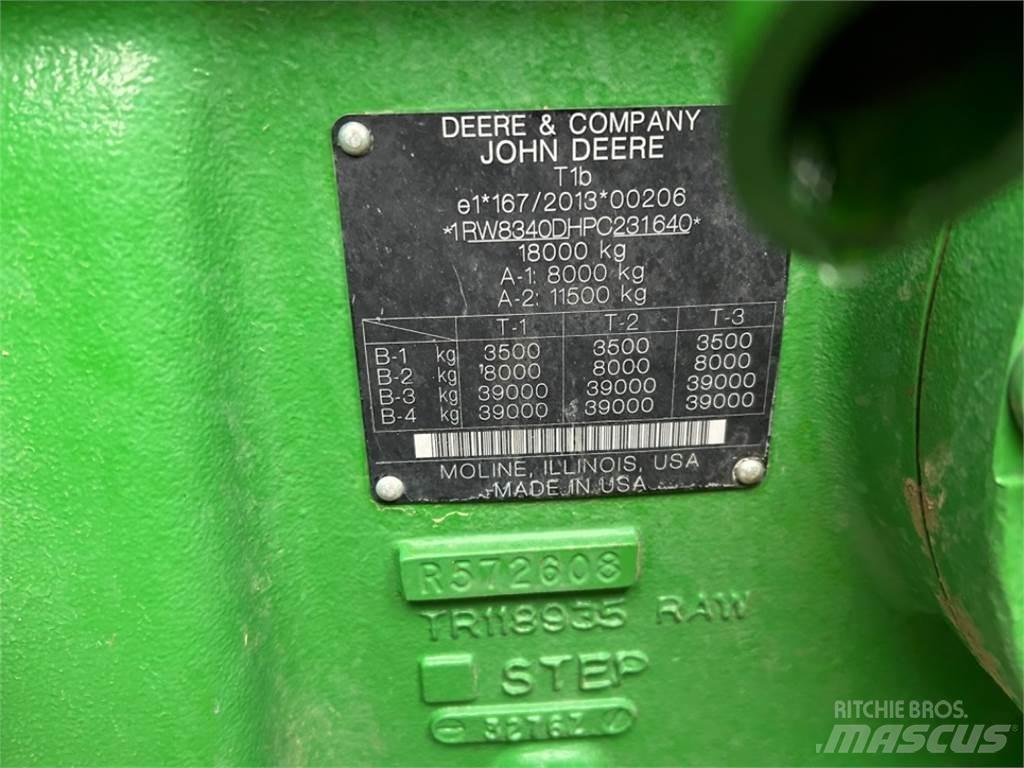 John Deere 8R340 曳引機