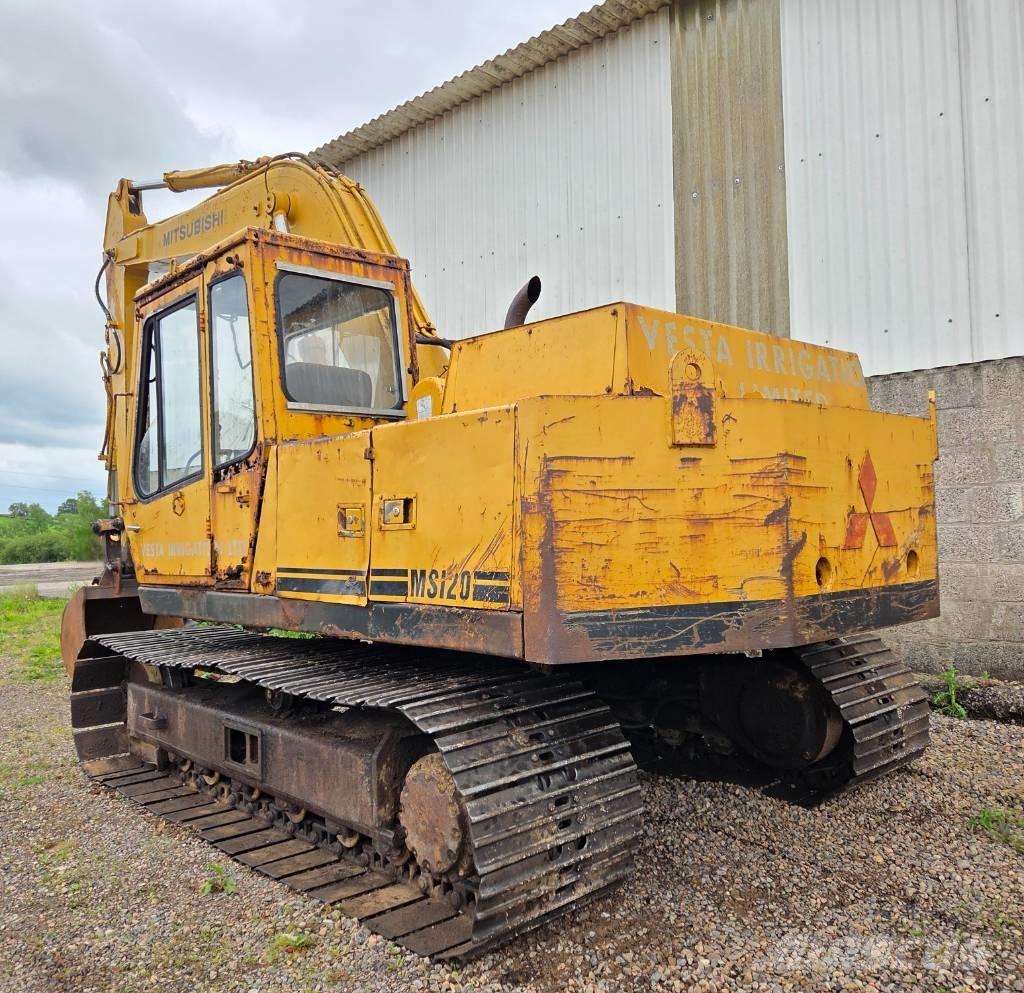 Mitsubishi MS 120 履帶式 挖土機/掘鑿機/挖掘機