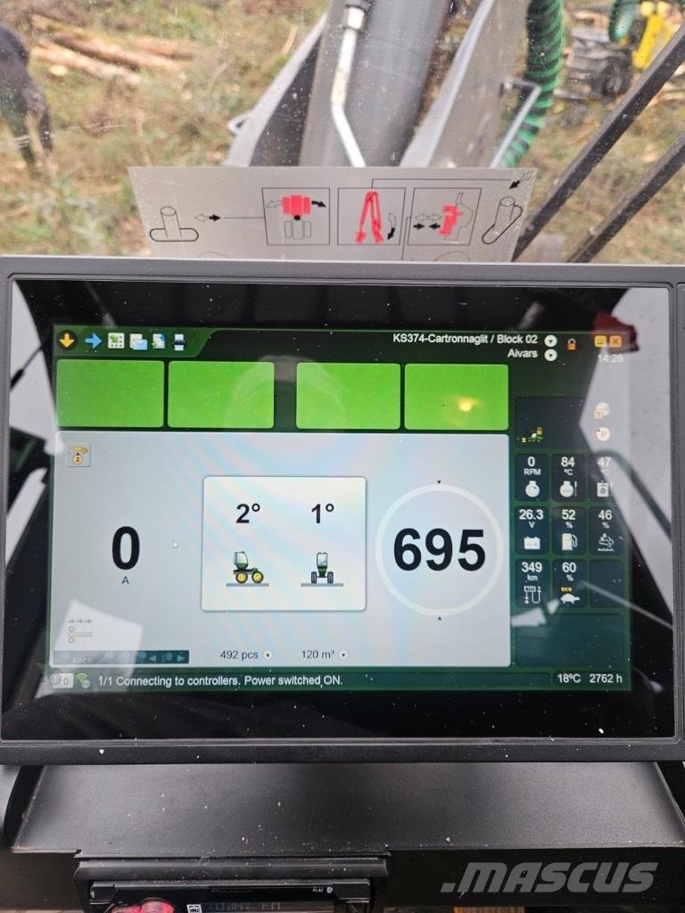 John Deere 1270G 8WD 收穫機