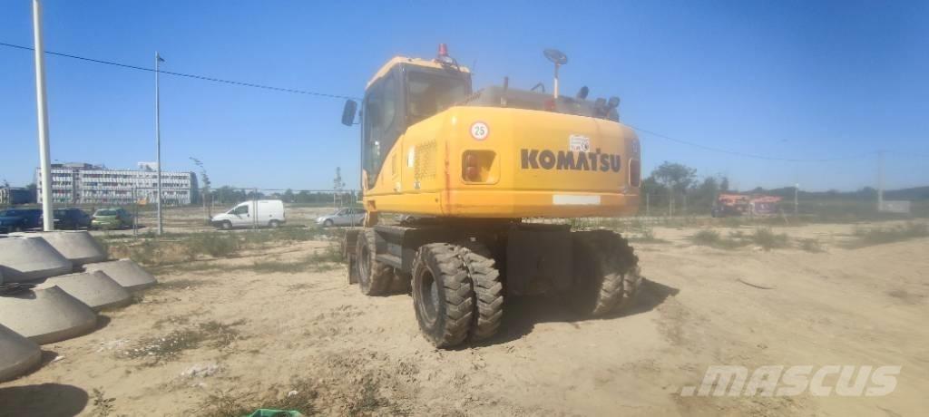 Komatsu PW 140-7 旋轉式挖土機/掘鑿機/挖掘機