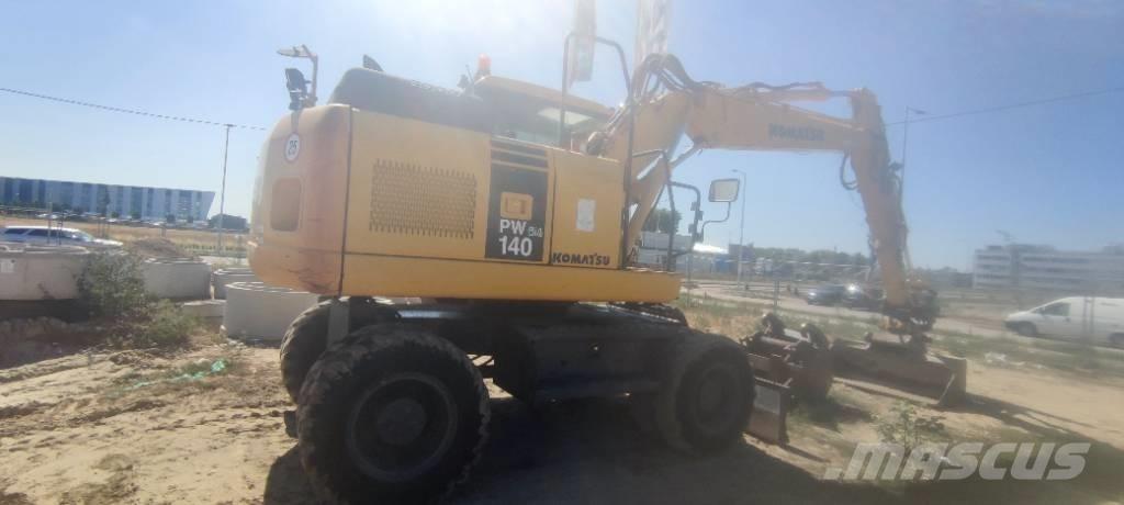 Komatsu PW 140-7 旋轉式挖土機/掘鑿機/挖掘機