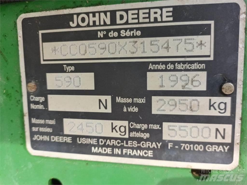 John Deere 590 圓型牧草打包機
