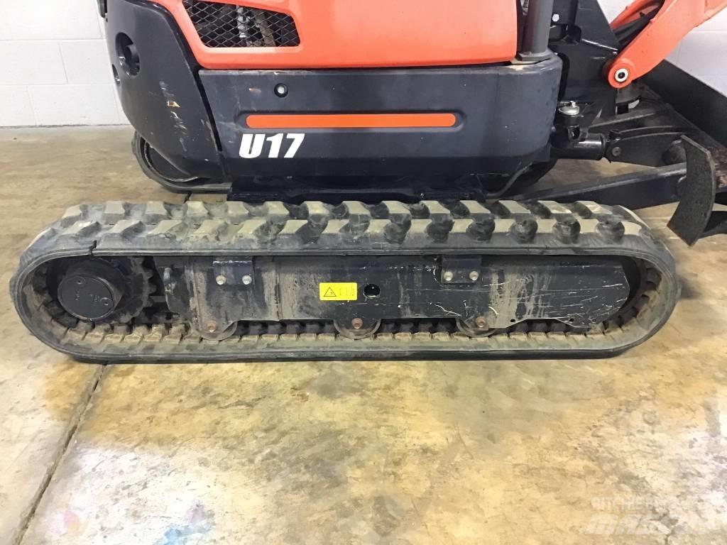 Kubota U 17 小型挖土機/掘鑿機<7t(小型挖掘機)