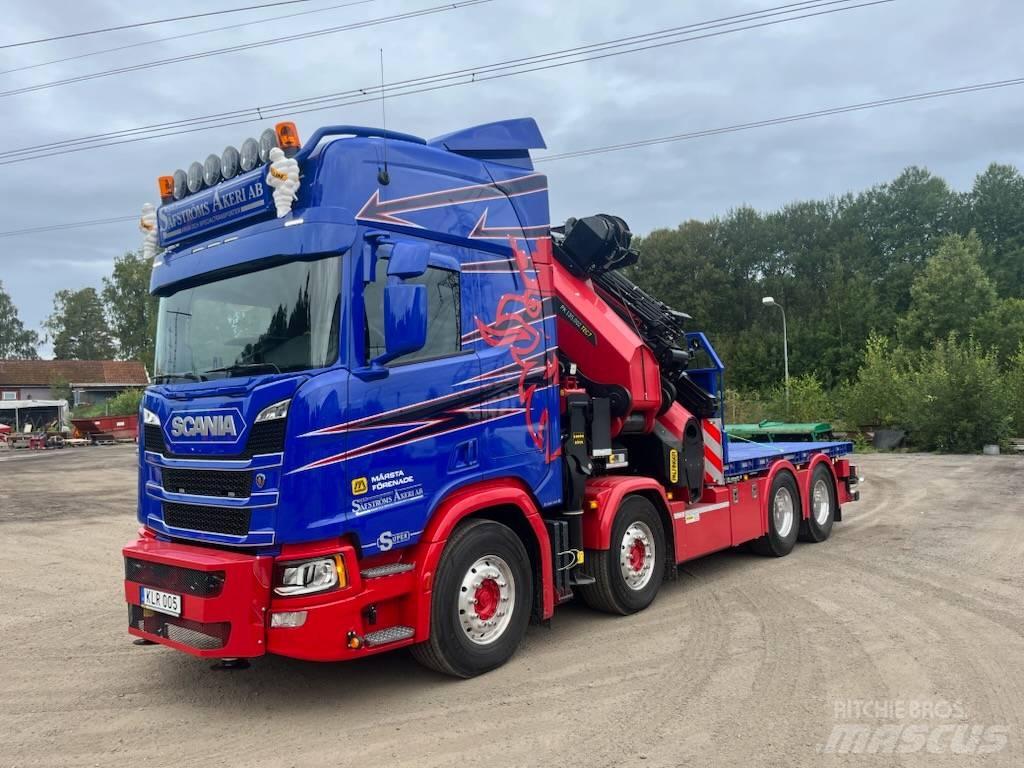 Scania R 560 起重機卡車
