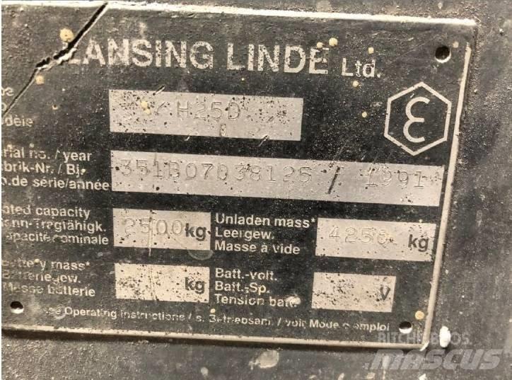 Linde H25D 柴油卡車