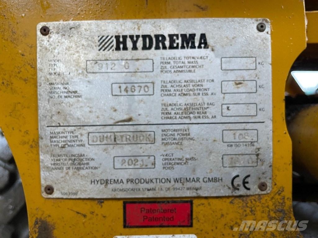 Hydrema 912 G 鉸接式起吊車