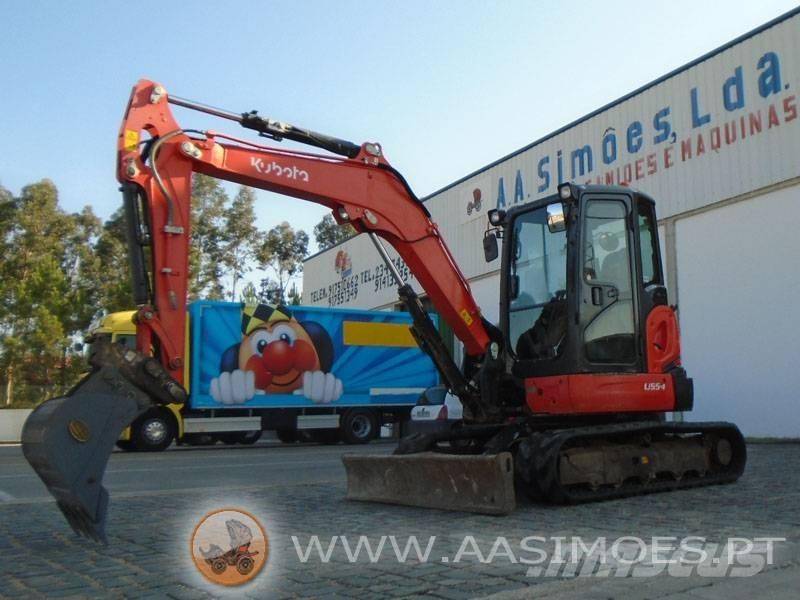 Kubota U 55-4 小型挖土機/掘鑿機<7t(小型挖掘機)