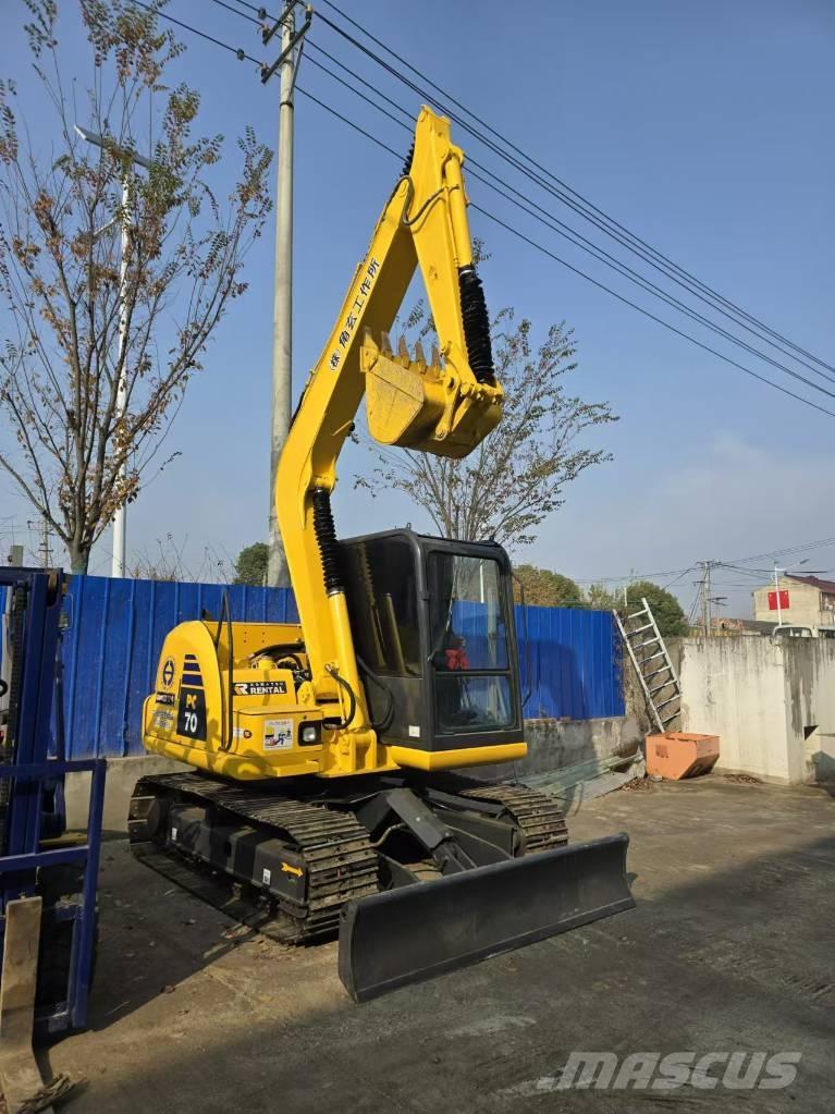 Komatsu PC 70 小型挖土機/掘鑿機<7t(小型挖掘機)