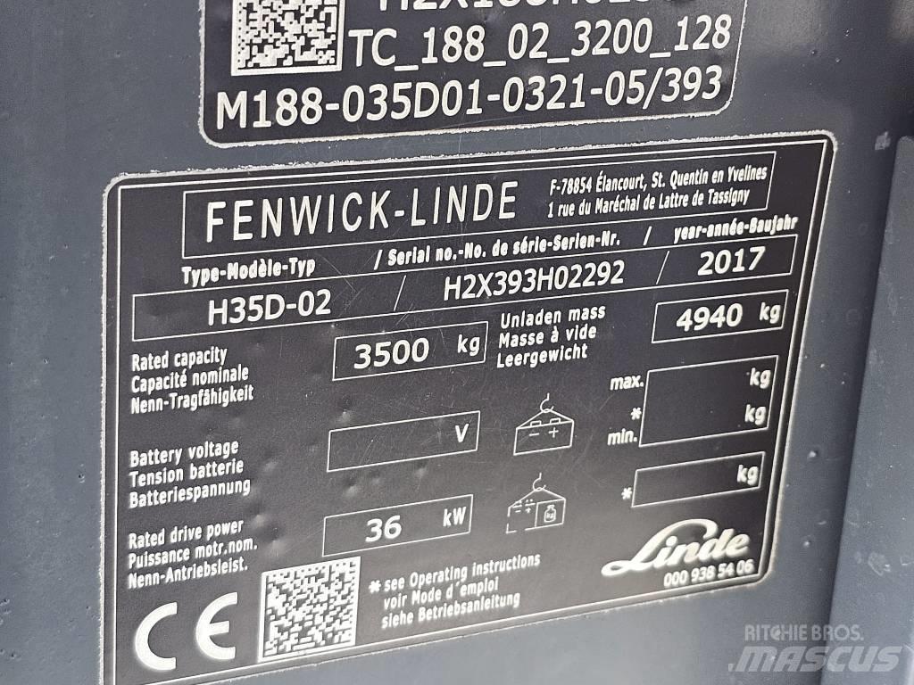 Linde H35D-02 柴油卡車