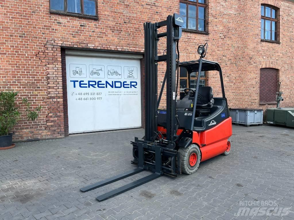 Linde E25 H 電動堆高機