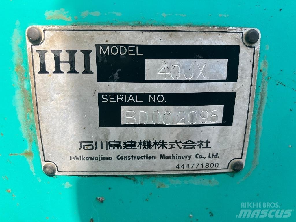 IHI 40 JX 小型挖土機/掘鑿機<7t(小型挖掘機)